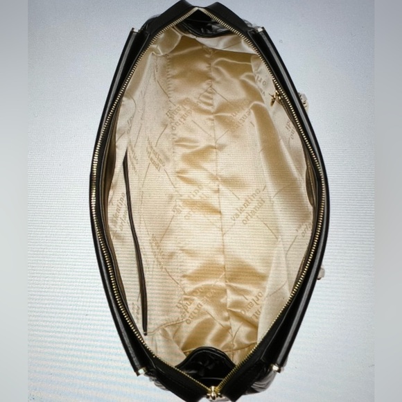 VALENTINO ORLANDI MADE IN ITALY LEATHER QUILTED SHOULDER BAG - Picture 4 of 7